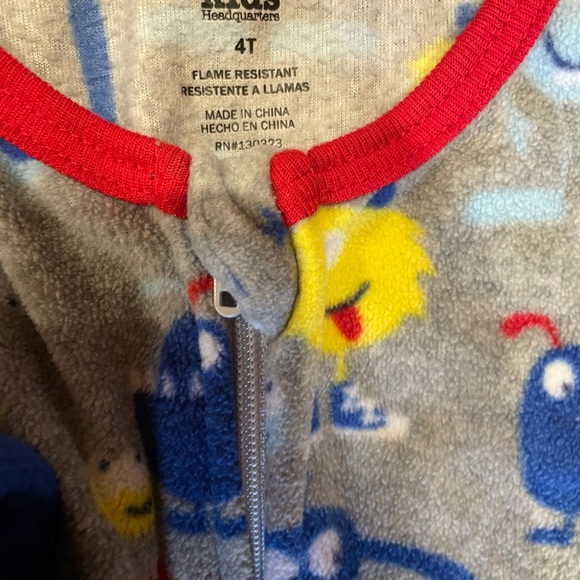 Toddler monster footed jammies ⭐️3 for $15⭐️4 for $16⭐️5 for $18 - Picture 2 of 2
